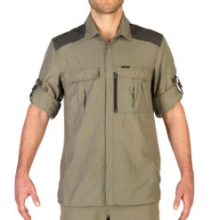 Chemise Manches Longues Légère Et Respirante Chasse Homme - 520 Kaki 22 Chemise Manches Longues Légère Et Respirante Chasse Homme - 520 Kaki -ProSportif Boutique chemise manches longues legere et respirante chasse 520 kaki 2