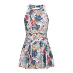 Women One-piece Skirt Swimsuit - CN Amber 1P GLORY