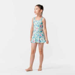 Girl Two-pieces Skirt Swimsuit - CN NOA 2P MERMAID BLUE -ProSportif Boutique cn noa tuamo martinica 3