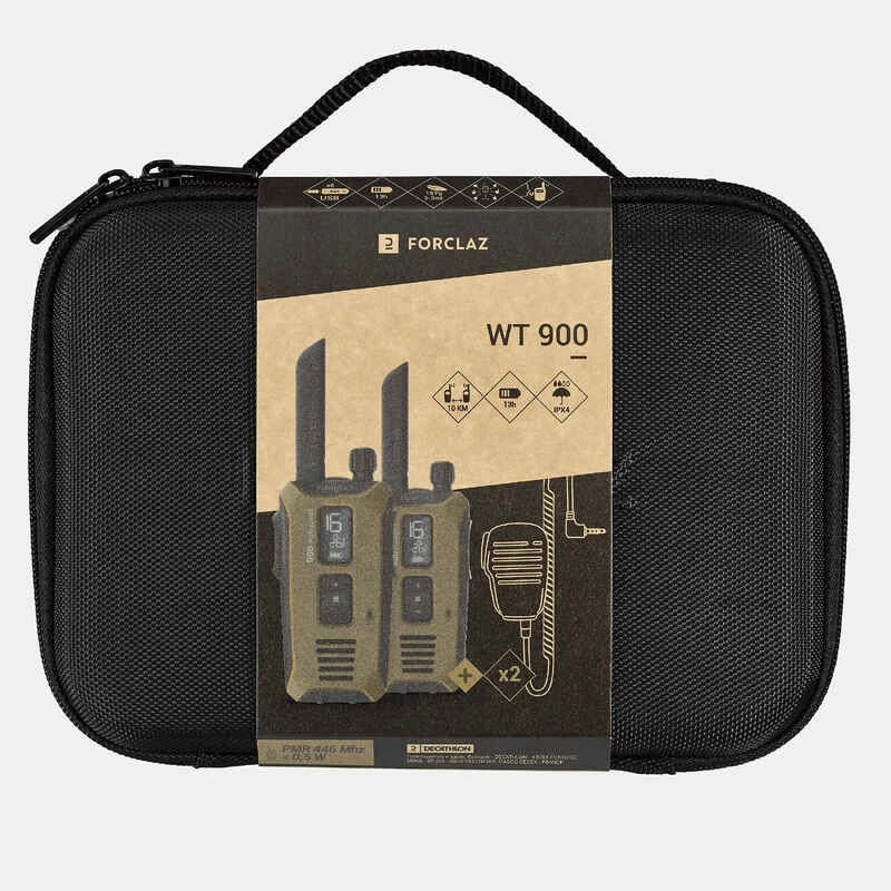 Coffret De 2 Talkies-walkies Rechargeables Par USB - 10 Km - WT900 WP 8 Coffret De 2 Talkies-walkies Rechargeables Par USB - 10 Km - WT900 WP – Image 6