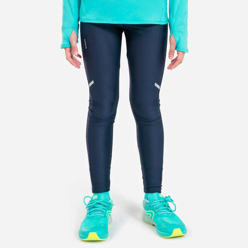 COLLANT DE RUNNING RESPIRANT ENFANT - KIPRUN DRY BLEU MARINE 7 COLLANT DE RUNNING RESPIRANT ENFANT - KIPRUN DRY BLEU MARINE – Image 5