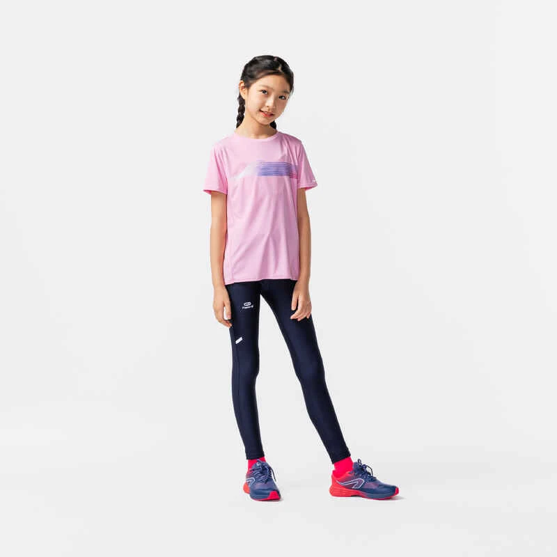 COLLANT DE RUNNING RESPIRANT ENFANT - KIPRUN DRY BLEU MARINE 10 COLLANT DE RUNNING RESPIRANT ENFANT - KIPRUN DRY BLEU MARINE – Image 8