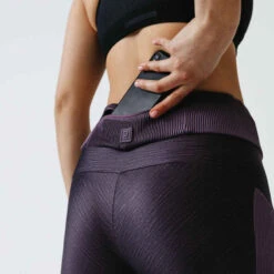 Kalenji Legging Long Running Respirant Femme - Dry+ Feel Violet 22 Kalenji Legging Long Running Respirant Femme - Dry+ Feel Violet -ProSportif Boutique collant running run dry feel noir femme 7