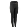 LEGGING DE TRAIL RUNNING LONG FEMME EMBOSS NOIR BRONZE -ProSportif Boutique collant trail running femme noir emboss