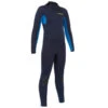Combinaison Surf Enfant Néoprène 2/2mm 100 Back Zip Bleu Marine -ProSportif Boutique combinaison integrale 100 2slash2 junior navy