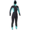 Combinaison Plongée Femme Néoprène 5mm - SCD 500 Gris Et Bleu -ProSportif Boutique combinaison neoprene de plongee bouteille femme scd 100 5mm grisslashbleu