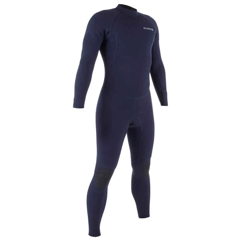 Combinaison SURF Homme Néoprène 2/2mm 100 Back Zip Bleu Marine 3 Combinaison SURF Homme Néoprène 2/2mm 100 Back Zip Bleu Marine