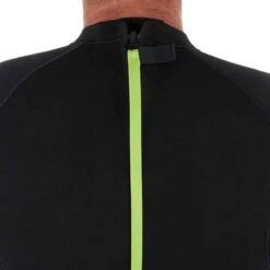 Combinaison SURF Homme Néoprène 4/3mm 100 Back Zip Noir -ProSportif Boutique combinaison surf 100 neoprene 4slash3 mm homme noire 3