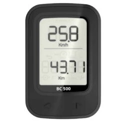 COMPTEUR VÉLO B'TWIN 500 SANS FIL NOIR