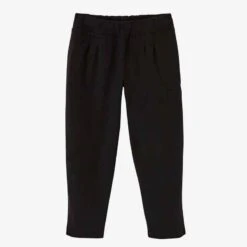 Pantalon Corsaire Ajusté Fitness Femme Fit+ - 500 Noir -ProSportif Boutique corsaire a pinces coton fitness fit coupe ajustee noir 4