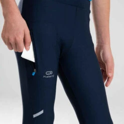 Corsaire Enfant D'athlétisme AT 100 Bleu Marine Turquoise -ProSportif Boutique corsaire enfant d athletisme at 100 bleu marine turquoise 2