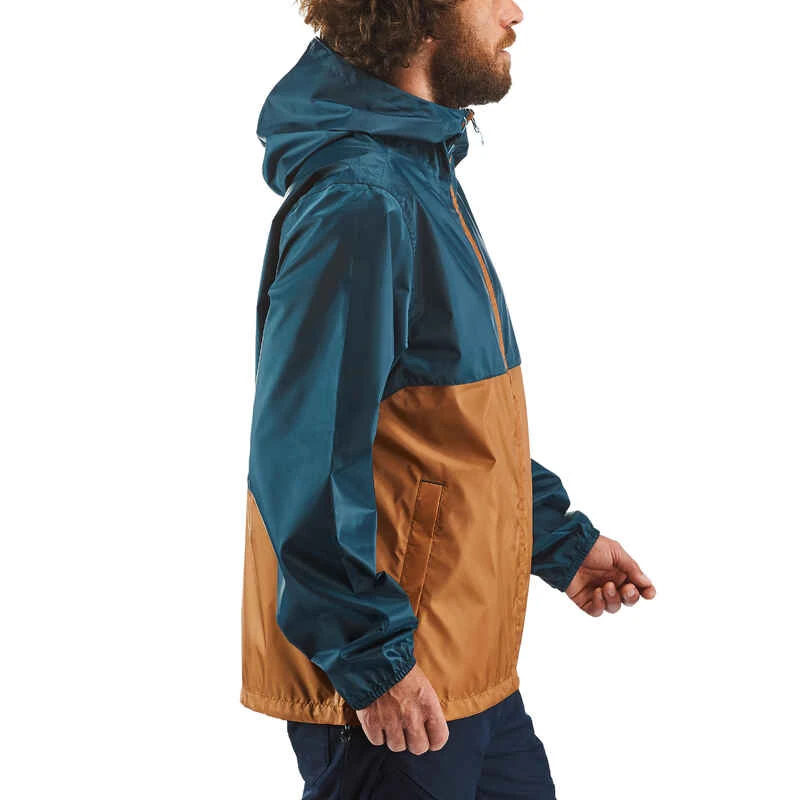 Quechua Coupe-pluie De Randonnée Nature - NH100 Raincut Full Zip - Homme 6 Quechua Coupe-pluie De Randonnée Nature - NH100 Raincut Full Zip - Homme – Image 4