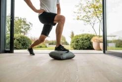 COUSSIN D'EQUILIBRE BACKMOBILITY MODULABLE TEXTILE GRIS -ProSportif Boutique coussin d equilibre backmobility modulable textile gris 3