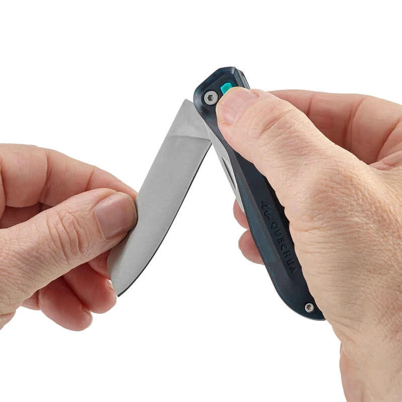 Quechua Couteau Multi-fonctions De Randonnée MH500 à Blocage De Lame 6 Quechua Couteau Multi-fonctions De Randonnée MH500 à Blocage De Lame – Image 4