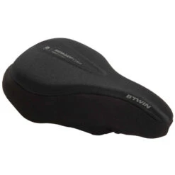 Decathlon COUVRE SELLE MEMORYFOAM 500 TAILLE L NOIR