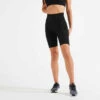 Cycliste Taille Haute Fitness Cardio Femme Noir -ProSportif Boutique cycliste taille haute fitness
