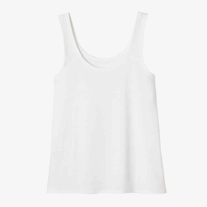 Débardeur Fitness Femme - 100 Blanc 8 Débardeur Fitness Femme - 100 Blanc – Image 6