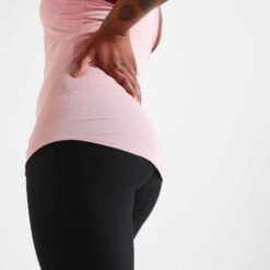 Débardeur Long Fitness -ProSportif Boutique debardeur fitness cardio training femme noir 120 3