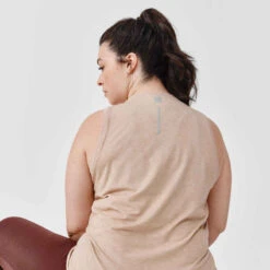 Kalenji Débardeur Respirant Running Femme - Soft Beige 12 Kalenji Débardeur Respirant Running Femme - Soft Beige -ProSportif Boutique debardeur running respirant femme soft beige 2