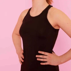 Débardeur Gym My Little Top Noir -ProSportif Boutique debardeur s500 gym fille noir my little top 2