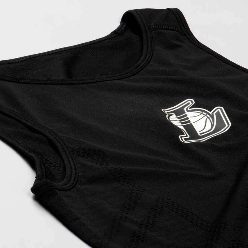 SOUS MAILLOT BASKETBALL COUPE SLIM HOMME UT500 NOIR LOS ANGELES LAKERS NBA 6 SOUS MAILLOT BASKETBALL COUPE SLIM HOMME UT500 NOIR LOS ANGELES LAKERS NBA – Image 4