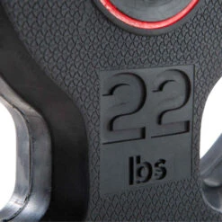 CORENGTH Disque Musculation Avec Poignées 28 Mm Caoutchouc 10 Kg -ProSportif Boutique disque musculation avec poignees 28 mm caoutchouc 10 kg 2