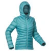 Doudoune En Duvet De Trek Montagne Avec Capuche - MT500 -10°C - Femme -ProSportif Boutique doudoune en duvet de trek montagne avec capuche mt500 10c femme