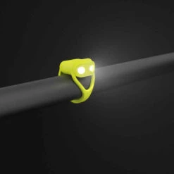 ECLAIRAGE VELO LED SL 100 AVANT JAUNE A PILES -ProSportif Boutique eclairage velo led sl 100 avant jaune a piles 3