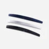 Artengo ELASTIC BAND MAINTIEN CHEVEUX X3 NOIR BLANC MARINE -ProSportif Boutique elastic band maintien cheveux x3 noir blanc marine