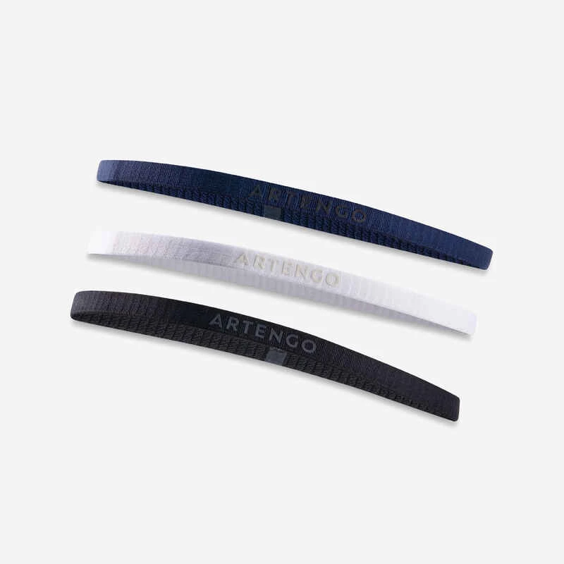 Artengo ELASTIC BAND MAINTIEN CHEVEUX X3 NOIR BLANC MARINE 3 Artengo ELASTIC BAND MAINTIEN CHEVEUX X3 NOIR BLANC MARINE