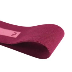 BANDE ÉLASTIQUE FITNESS RÉSISTANCE 6 KG TEXTILE - BORDEAUX -ProSportif Boutique elastique fitness 6kgslash13lbs court textile bordeaux 2