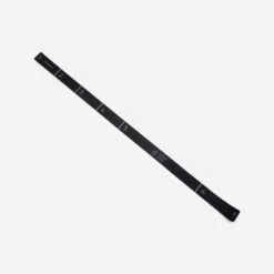 BANDE ÉLASTIQUE FITNESS RÉSISTANCE 15 KG TEXTILE - NOIRE