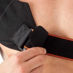 Épaulière De Maintien Gauche/droite Pour Homme/femme MID 500 Noire -ProSportif Boutique epauliere de maintien gaucheslashdroite pour hommeslashfemme mid 500 noire 3