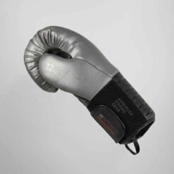 GANTS DE BOXE SPARRING 900 NOIR/ARGENT -ProSportif Boutique gants de boxe sparring 900 noirslashargent 2