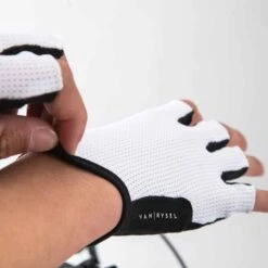 Gants Vélo Route 500 Blanc -ProSportif Boutique gants velo route 500 blanc 2