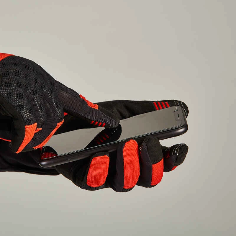 Rockrider GANTS VELO VTT ST 500 ROUGE 5 Rockrider GANTS VELO VTT ST 500 ROUGE â Image 3