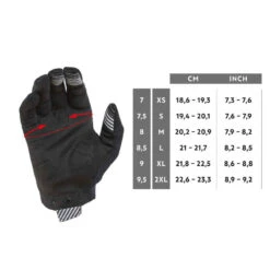 Rockrider GANTS VELO VTT ST 500 ROUGE 16 Rockrider GANTS VELO VTT ST 500 ROUGE -ProSportif Boutique gants velo vtt st 500 rouge 4