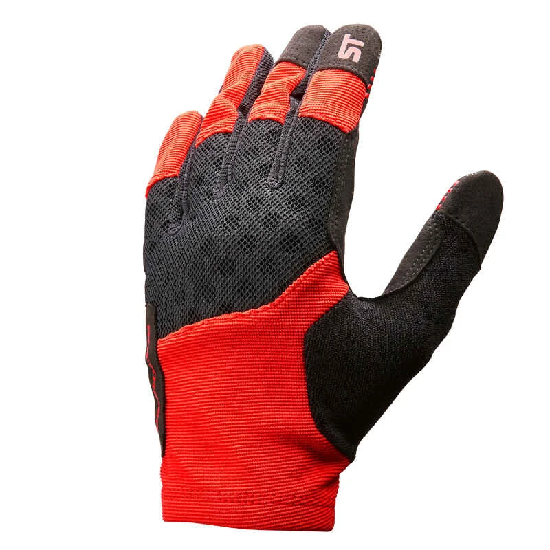 Rockrider GANTS VELO VTT ST 500 ROUGE 3 Rockrider GANTS VELO VTT ST 500 ROUGE