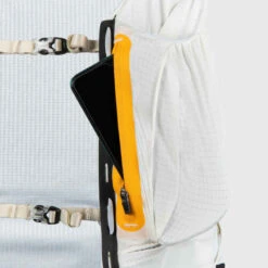 GILET D' HYDRATATION TRAIL MIXTE 5L PORTE FLASQUES BLANC ORANGE -ProSportif Boutique gilet d hydratation trail mixte 5l porte flasques noir 5