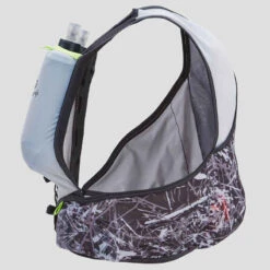 GILET D'HYDRATATION TRAIL RUNNING 5L PORTE FLASQUES GRIS ET JAUNE -ProSportif Boutique gilet d hydratation trail running 5l porte flasques gris et jaune 5