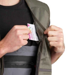 Gilet De Pêche 100 Kaki -ProSportif Boutique gilet de peche 100 kaki 3