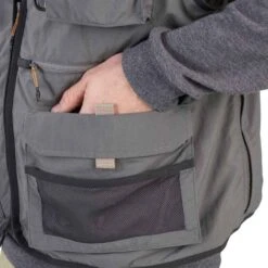 GILET De Pêche 500 Gris 15 GILET De Pêche 500 Gris -ProSportif Boutique gilet de peche 500 gris 4