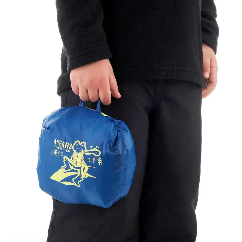 Quechua Gilet Doudoune De Randonnée - MH500 Bleu - Enfant 2 - 6 Ans 11 Quechua Gilet Doudoune De Randonnée - MH500 Bleu - Enfant 2 - 6 Ans – Image 9