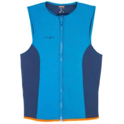 GILET KAYAK ET STAND UP PADDLE 500 HOMME NEOPRENE 2 MM BLEU ELEC -ProSportif Boutique gilet kayak et stand up paddle 500 homme neoprene 2 mm bleu elec 3
