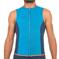 GILET KAYAK ET STAND UP PADDLE 500 HOMME NEOPRENE 2 MM BLEU ELEC -ProSportif Boutique gilet kayak et stand up paddle 500 homme neoprene 2 mm bleu elec 4