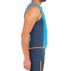 GILET KAYAK ET STAND UP PADDLE 500 HOMME NEOPRENE 2 MM BLEU ELEC -ProSportif Boutique gilet kayak et stand up paddle 500 homme neoprene 2 mm bleu elec 5
