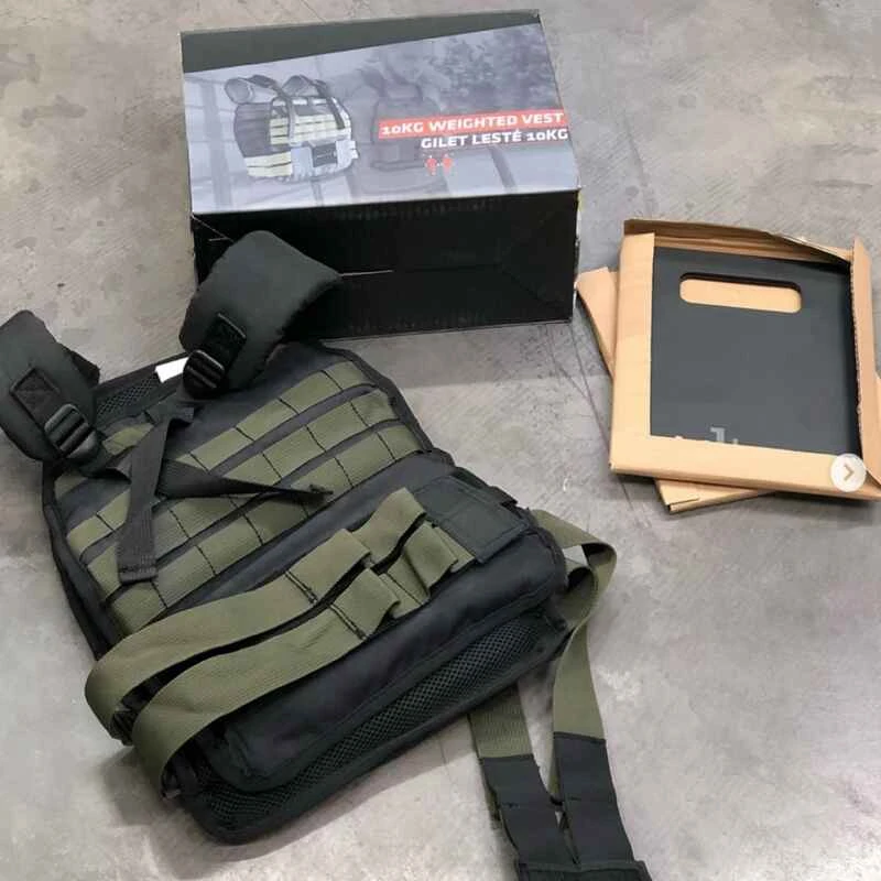 CORENGTH Gilet Lesté De Musculation Et Cross Training 10 Kg 11 CORENGTH Gilet Lesté De Musculation Et Cross Training 10 Kg – Image 9