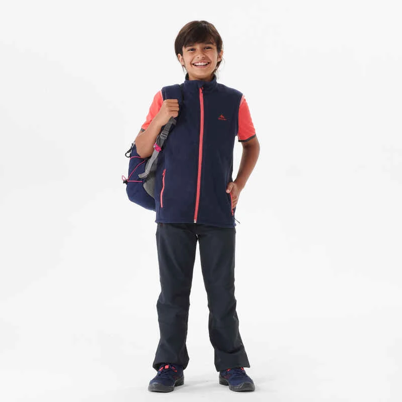 Quechua GILET POLAIRE - MH150 NAVY CORAIL - ENFANT 7-15 ANS 6 Quechua GILET POLAIRE - MH150 NAVY CORAIL - ENFANT 7-15 ANS â Image 4