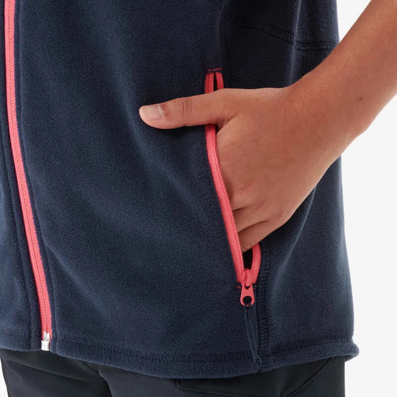 Quechua GILET POLAIRE - MH150 NAVY CORAIL - ENFANT 7-15 ANS 8 Quechua GILET POLAIRE - MH150 NAVY CORAIL - ENFANT 7-15 ANS â Image 6