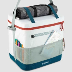 Quechua GLACIERE SOUPLE DE CAMPING - 35 LITRES - CONSERVATION AU FRAIS 17 HEURES -ProSportif Boutique glaciere pour le camping et la randonnee compact fresh 35 litres 3